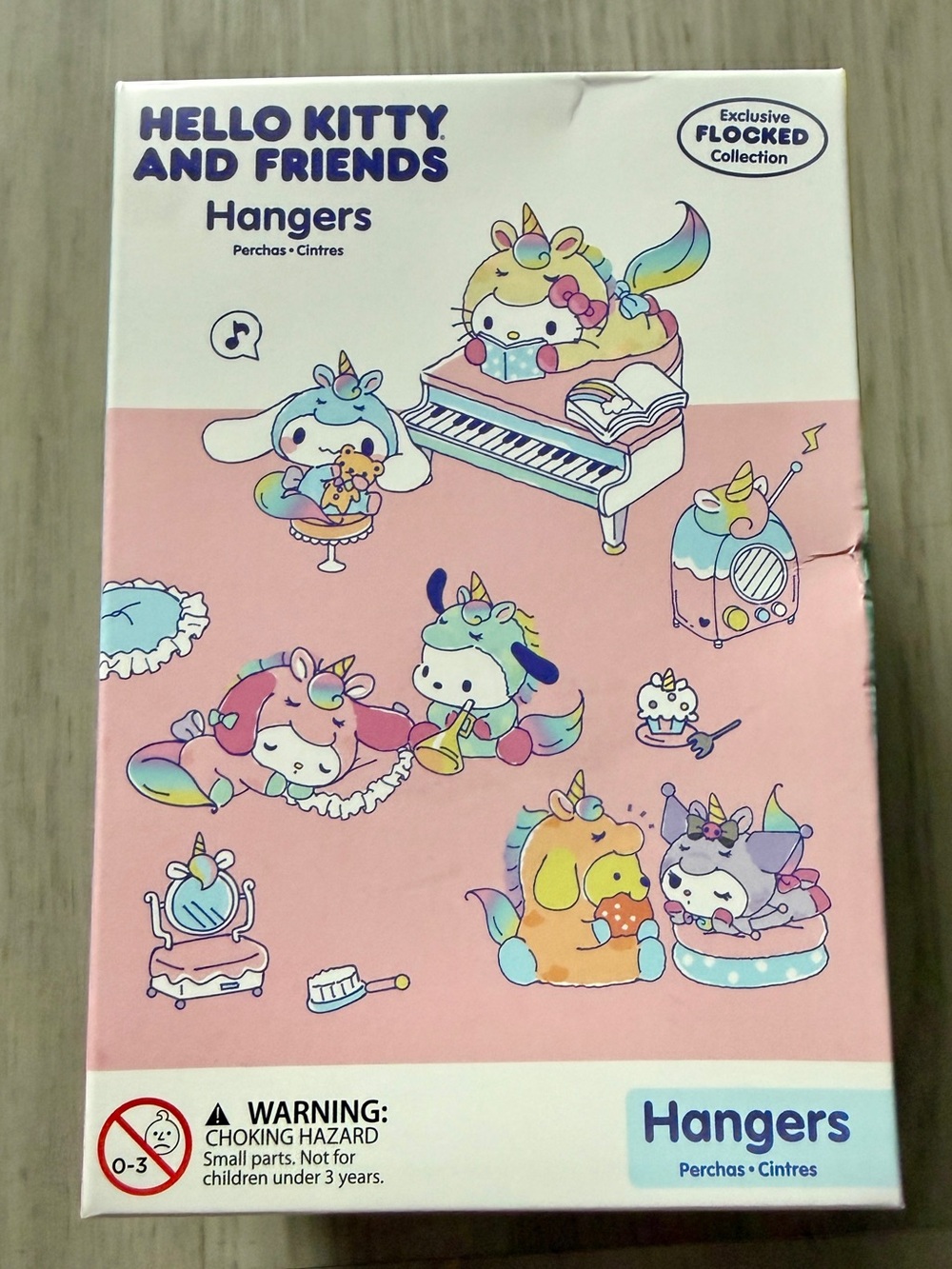 NEW UNOPENED Hello Kitty and Friends Flocked Hangers Keychains Collect All 8